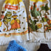Vintage 1970s Crochet Oven Door Towel Lot Of 12 Mushrooms Cozy Cottage Hand Made