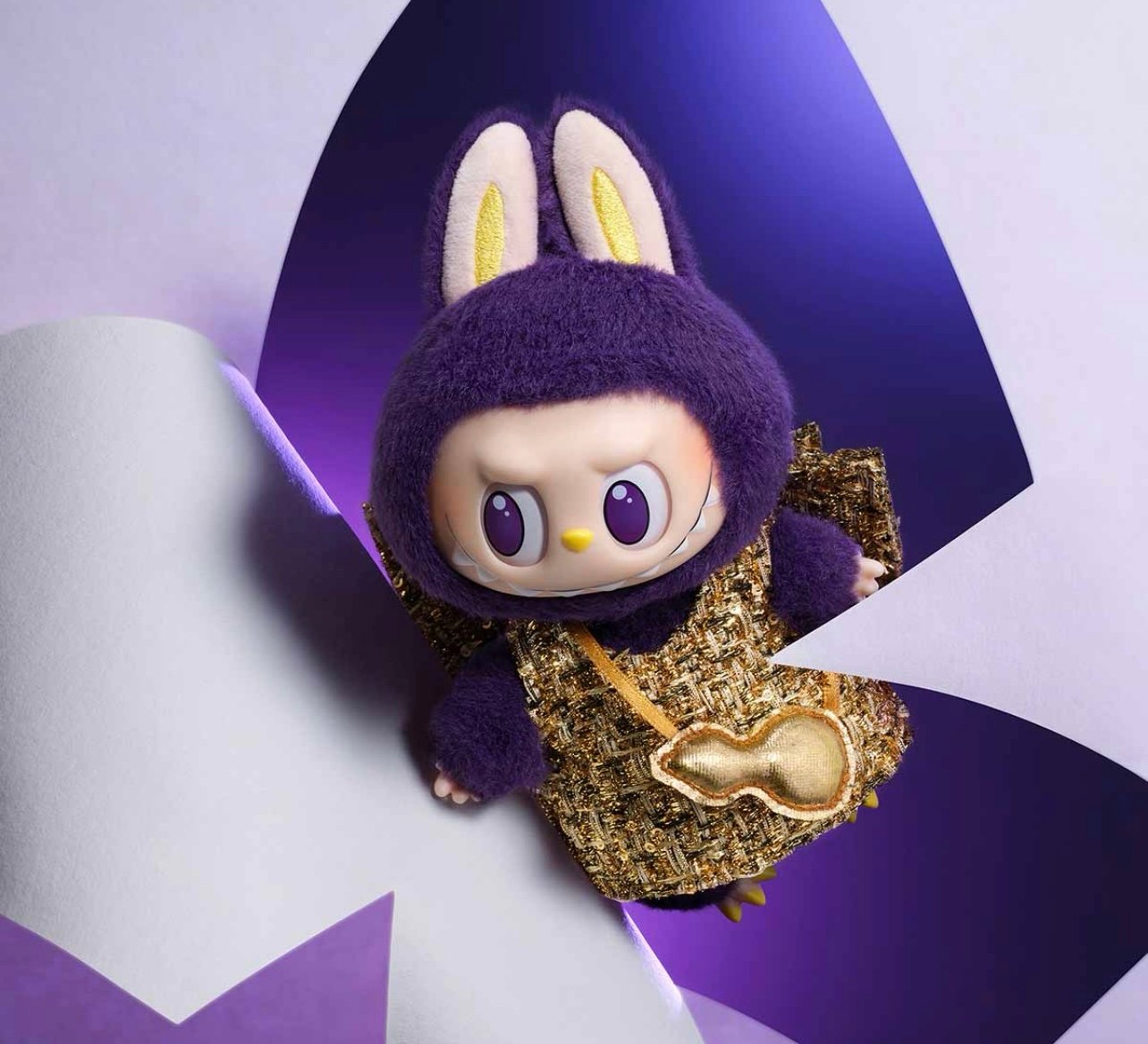 LABUBU × PRONOUNCE - WINGS OF FORTUNE Vinyl Plush Hanging Card