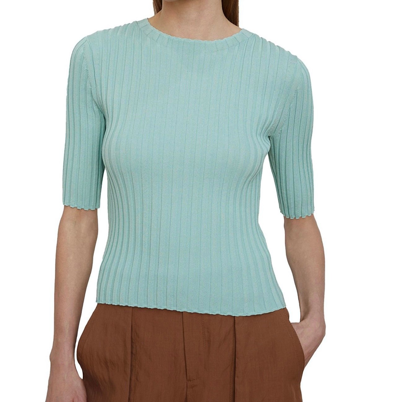 245 NEW VINCE RIBBED KNIT TOP