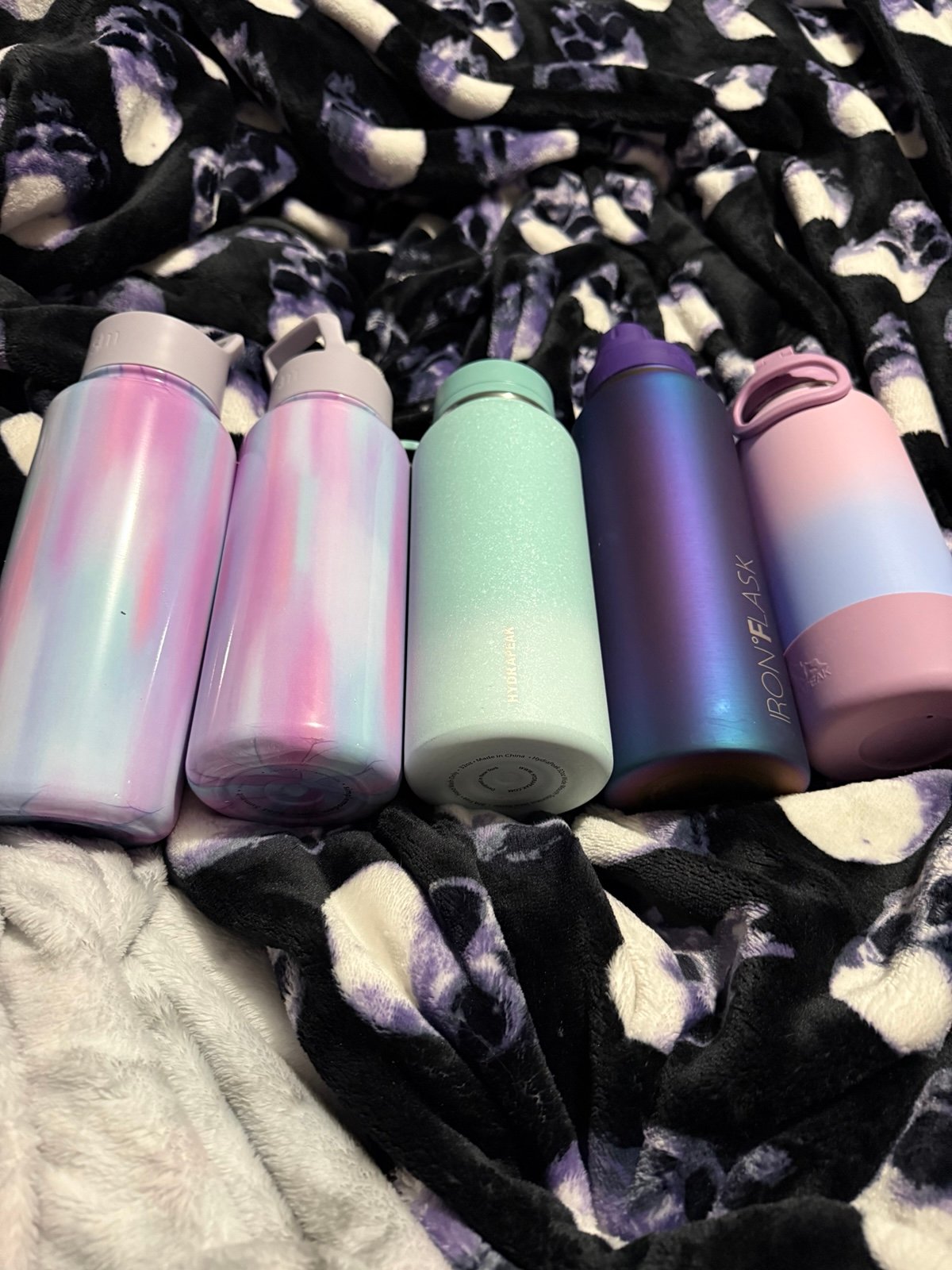 Water bottles