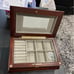 solid wood jewelry organizer