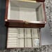 solid wood jewelry organizer
