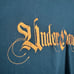 UNDERCOVER green/gold embroidered collegiate logo sweatshirt