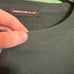 UNDERCOVER green/gold embroidered collegiate logo sweatshirt