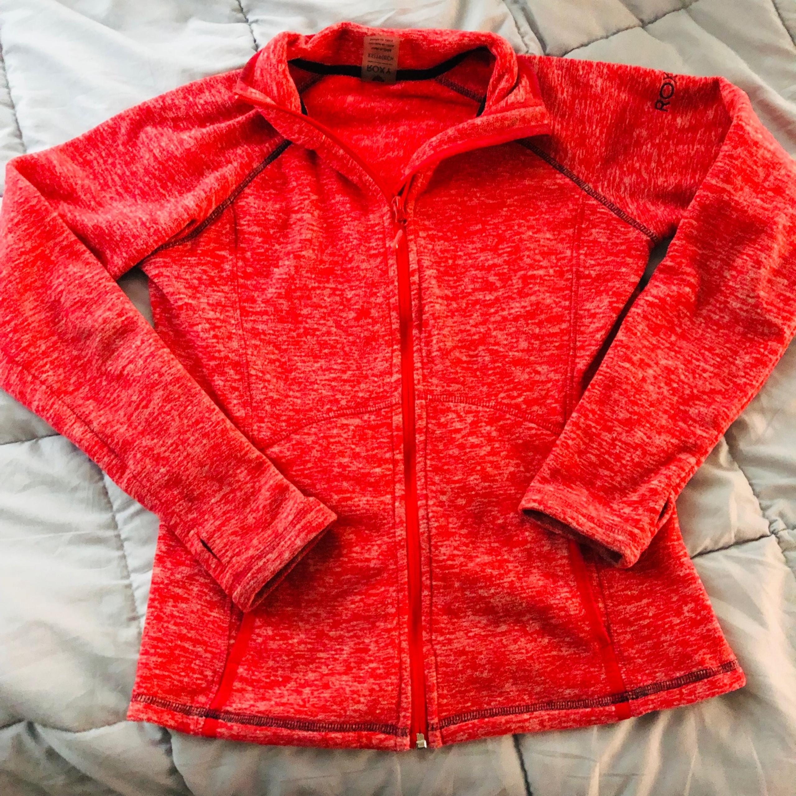Roxy zipper athletic jacket xs