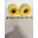 RARE VINTAGE NICE MCM MID CENTURY FIGURAL SUNFLOWER FLOWER SALT & PEPPER SHAKERS