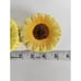 RARE VINTAGE NICE MCM MID CENTURY FIGURAL SUNFLOWER FLOWER SALT & PEPPER SHAKERS