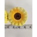 RARE VINTAGE NICE MCM MID CENTURY FIGURAL SUNFLOWER FLOWER SALT & PEPPER SHAKERS