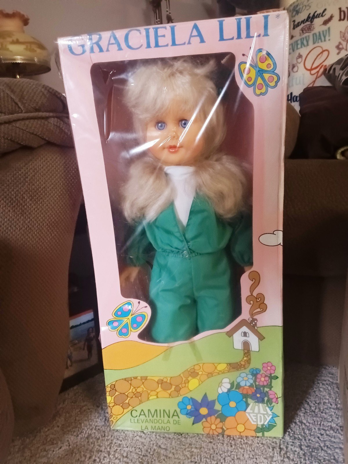 Little Gracie,Spanish version, life size play Doll. Never opened.
