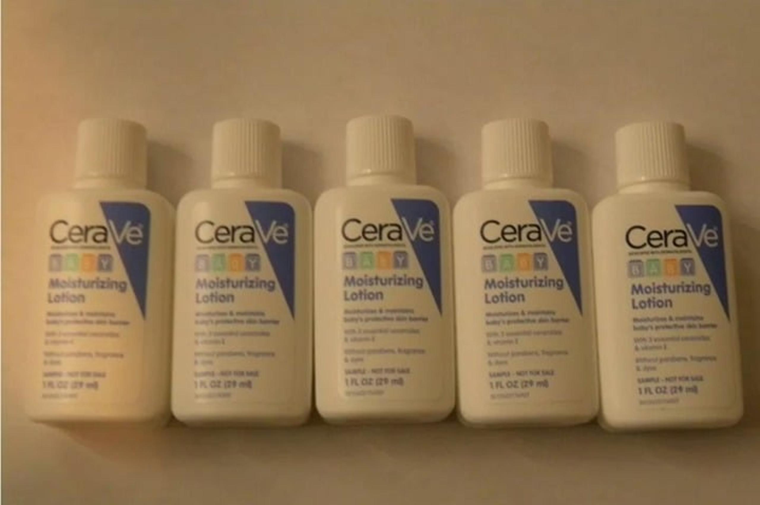Cerave Baby Moisturizing Lotion 5 Pack - 5 fl oz /1 oz × 5