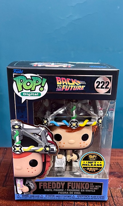Back to the Future 222 - Freddy Funko as Doc with Helmet