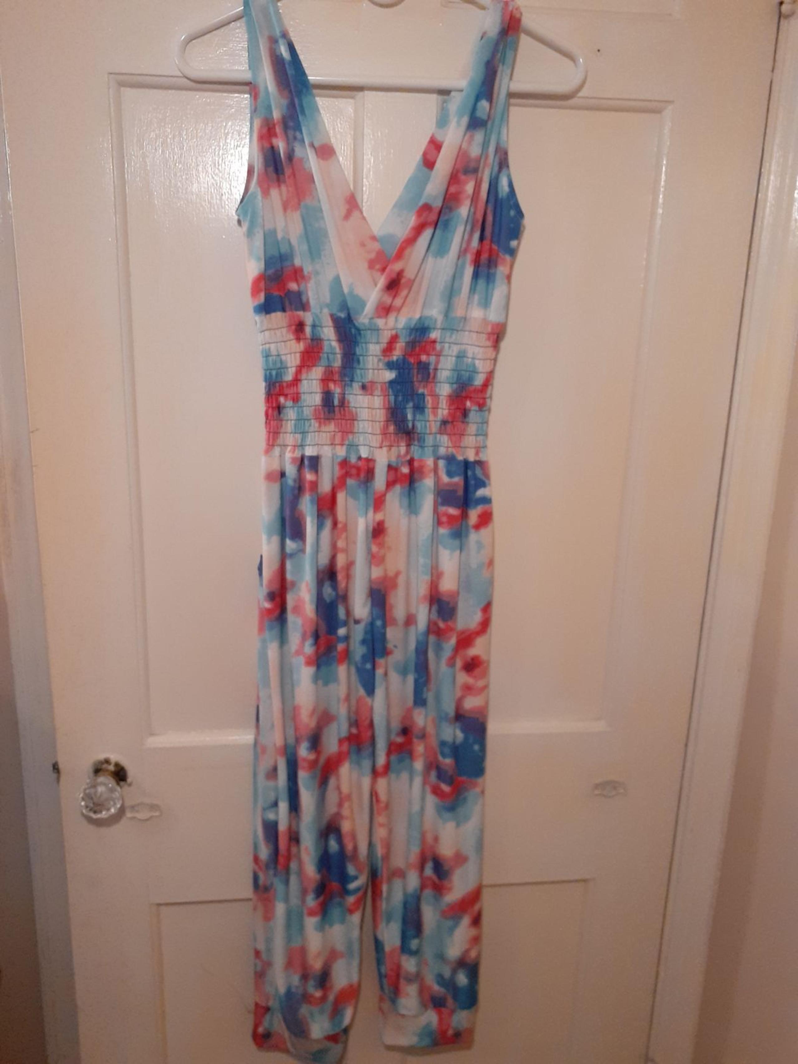 Women's sz small Tie Dye pant suit