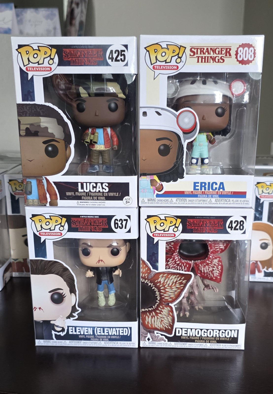 Stranger Things Funko Pop set