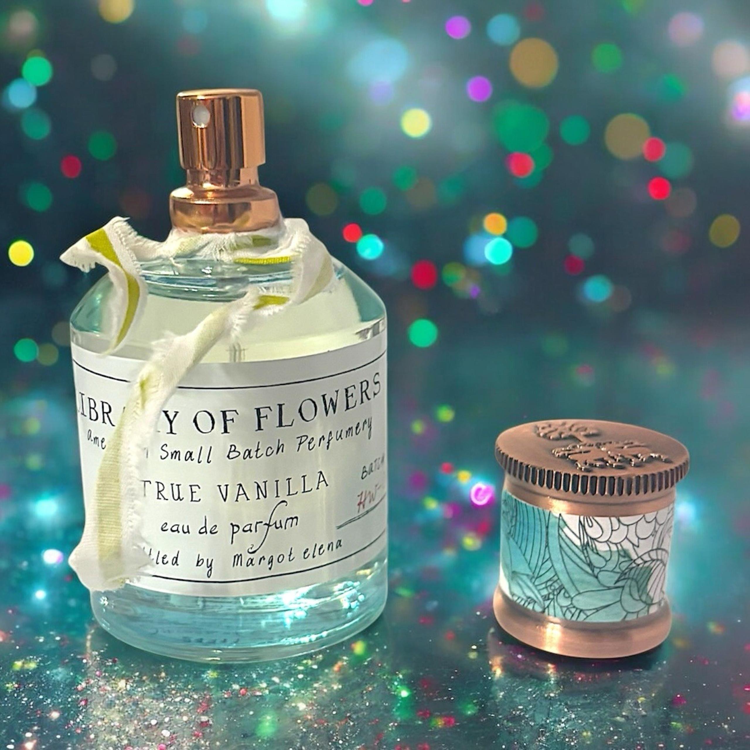 LIBRARY OF FLOWERS - True Vanilla Eau de Parfum (1.69 fl oz / 49.7 ml)