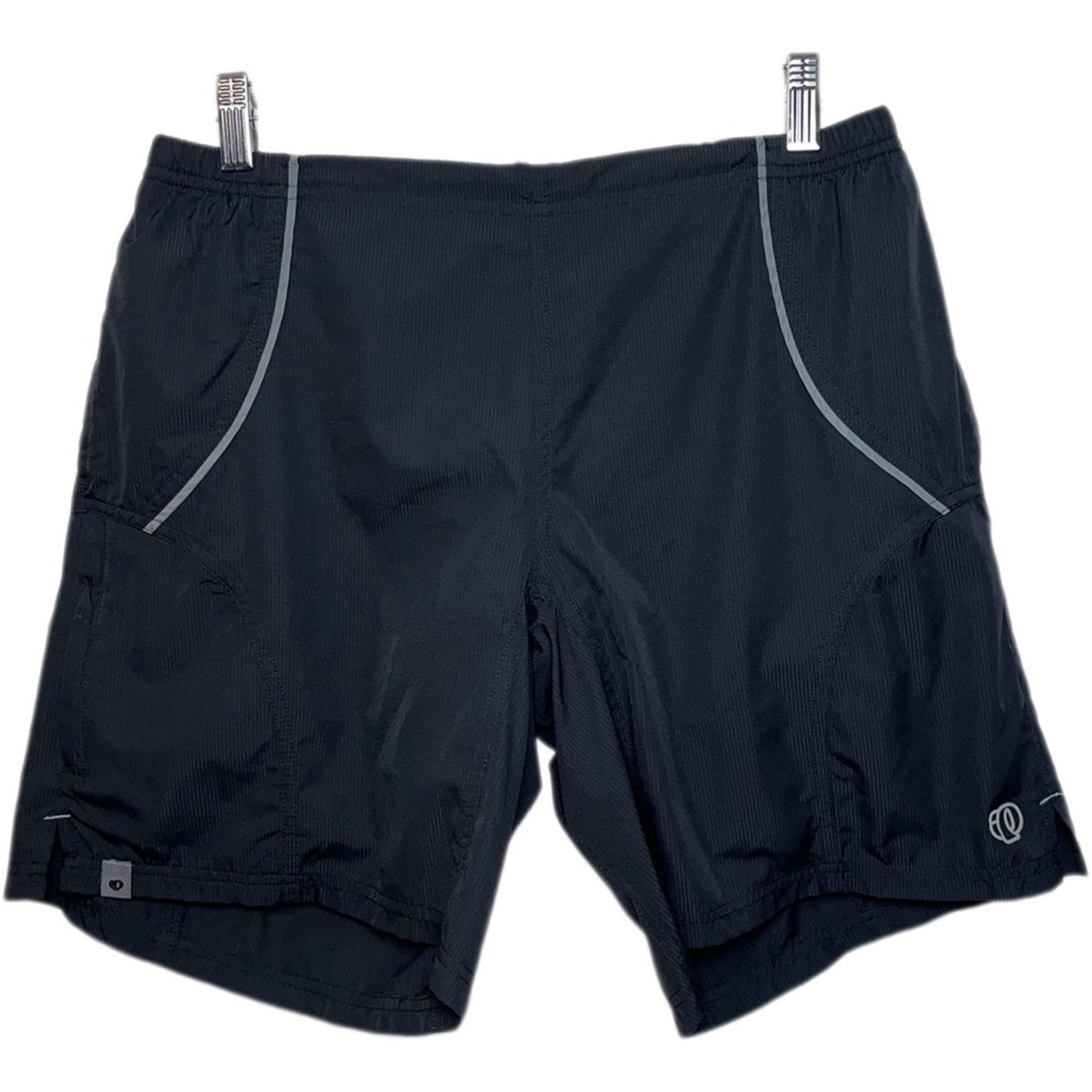 Pearl Izumi black bike shorts removable mesh undershorts padded Women's Medium
