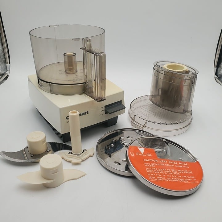 Cuisiart Classic DLC-10 Food Processor System 2 Blades 2 Discs