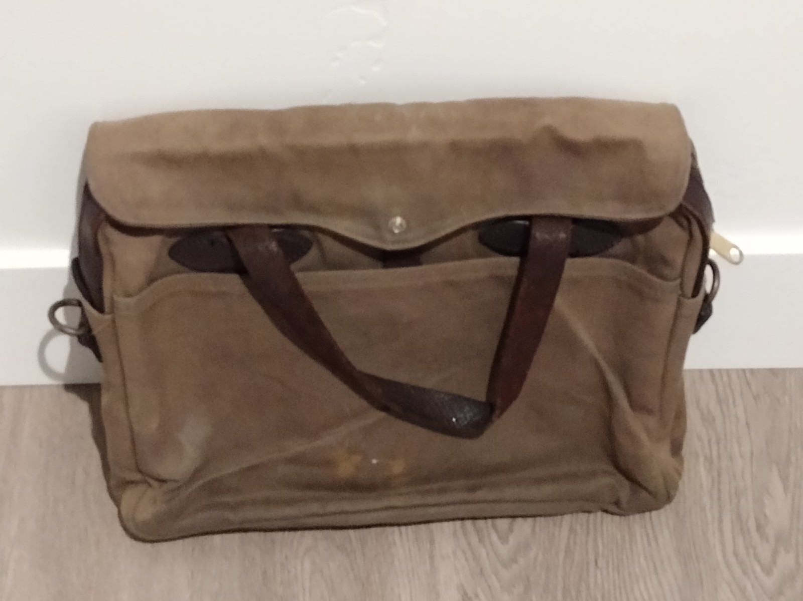Vintage Filson Rugged Twill Briefcase
