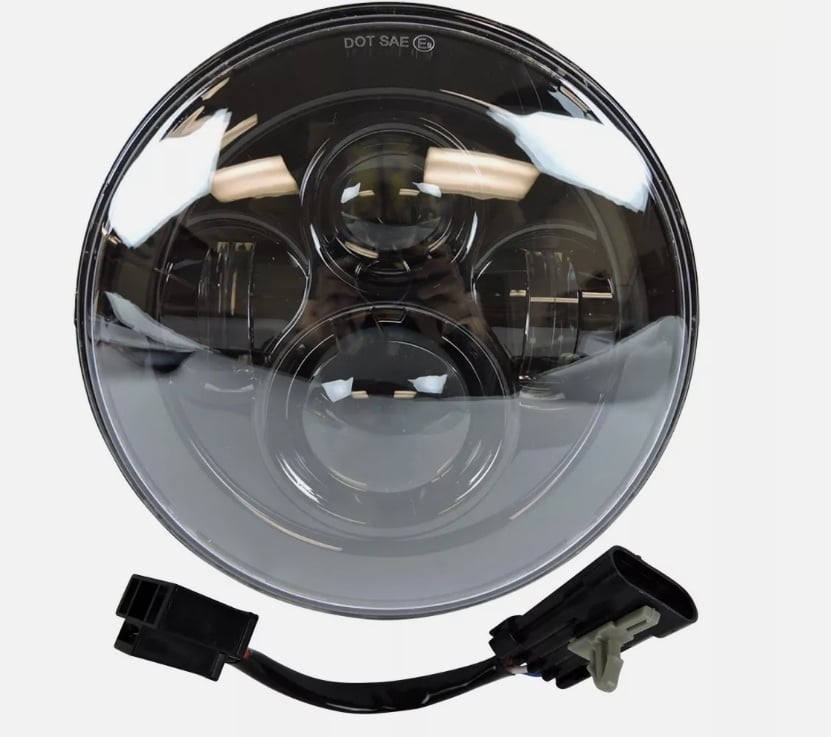 Black PROJECTOR DAYMAKER HID LED LIGHT HEADLIGHT 2014-2016