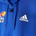 Adidas Kansas KU Basketball Warm Up Jacket EUC 2XL2 Blue Player Issued