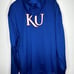 Adidas Kansas KU Basketball Warm Up Jacket EUC 2XL2 Blue Player Issued