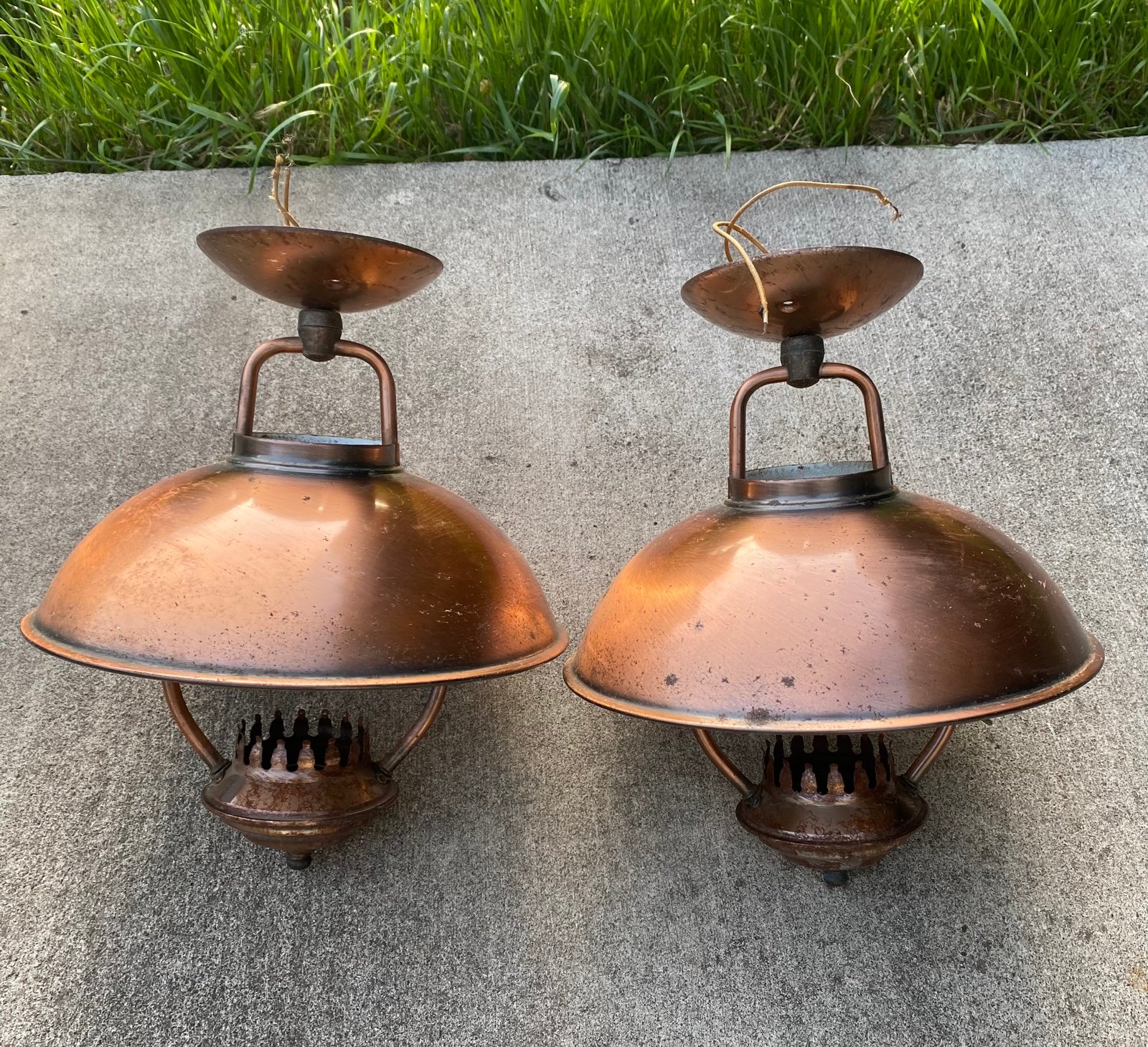 Vintage 40s 50s Travel Trailer Interior Living Room Light Fixtures 1956 Spartan