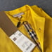 Authentic Burberry Men Casual Polo T-Shirt Gorse Yellow Medium