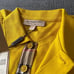 Authentic Burberry Men Casual Polo T-Shirt Gorse Yellow Medium