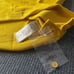 Authentic Burberry Men Casual Polo T-Shirt Gorse Yellow Medium