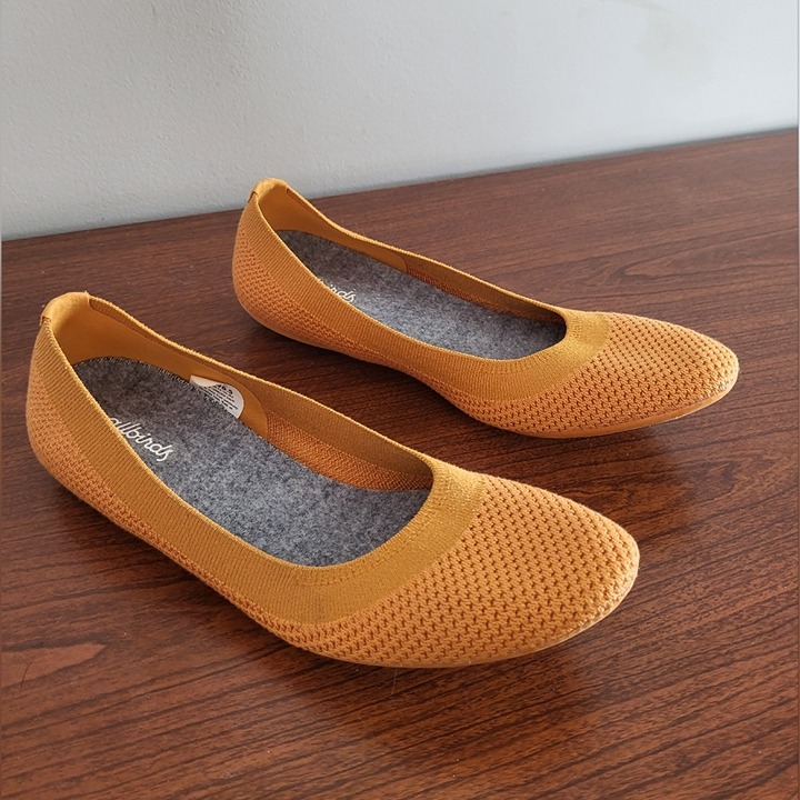 Allbirds Tree Breezers Casual Minimalist Sustainable Design Ballet Flats(8.5)
