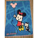 RARE Vintage Disney Parks Go Minnie Pop Art Throw Blanket Disney World Merch