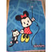 RARE Vintage Disney Parks Go Minnie Pop Art Throw Blanket Disney World Merch