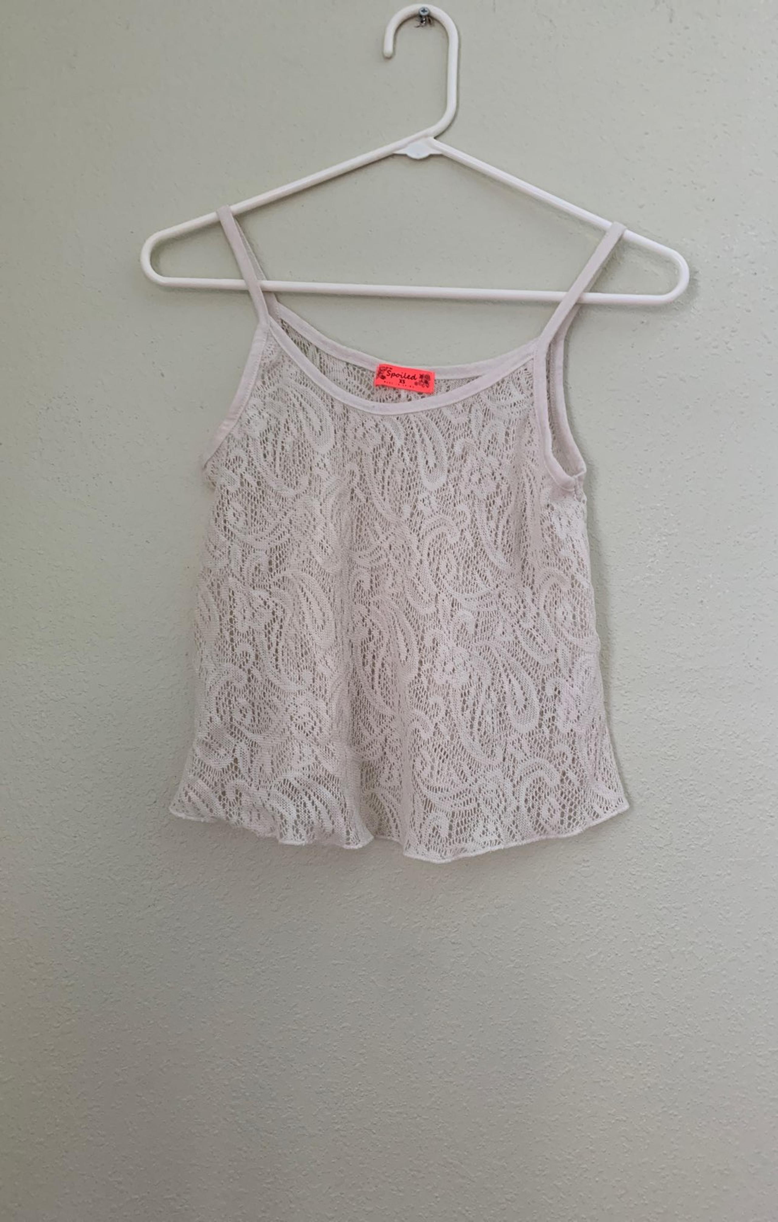 Off white tank Top