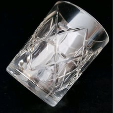 Baccarat Crystal Etched 4 Oz Flat Tumbler Whiskey Double Shot Glass France