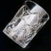 Baccarat Crystal Etched 4 Oz Flat Tumbler Whiskey Double Shot Glass France