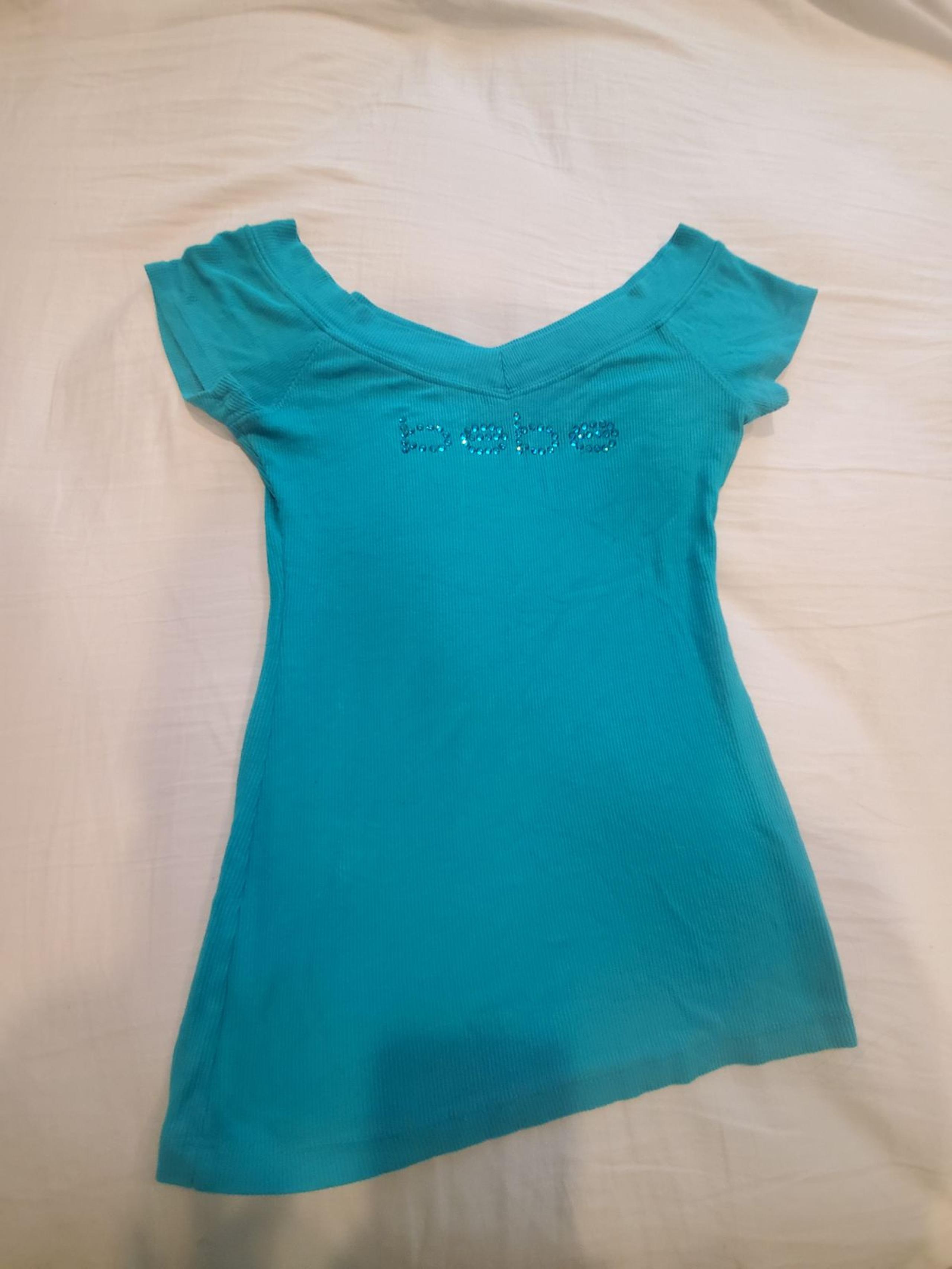 Bebe teal top