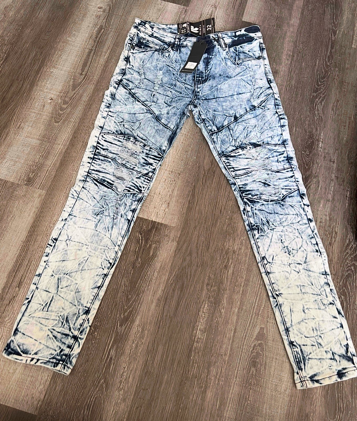 size 32 denim jeans