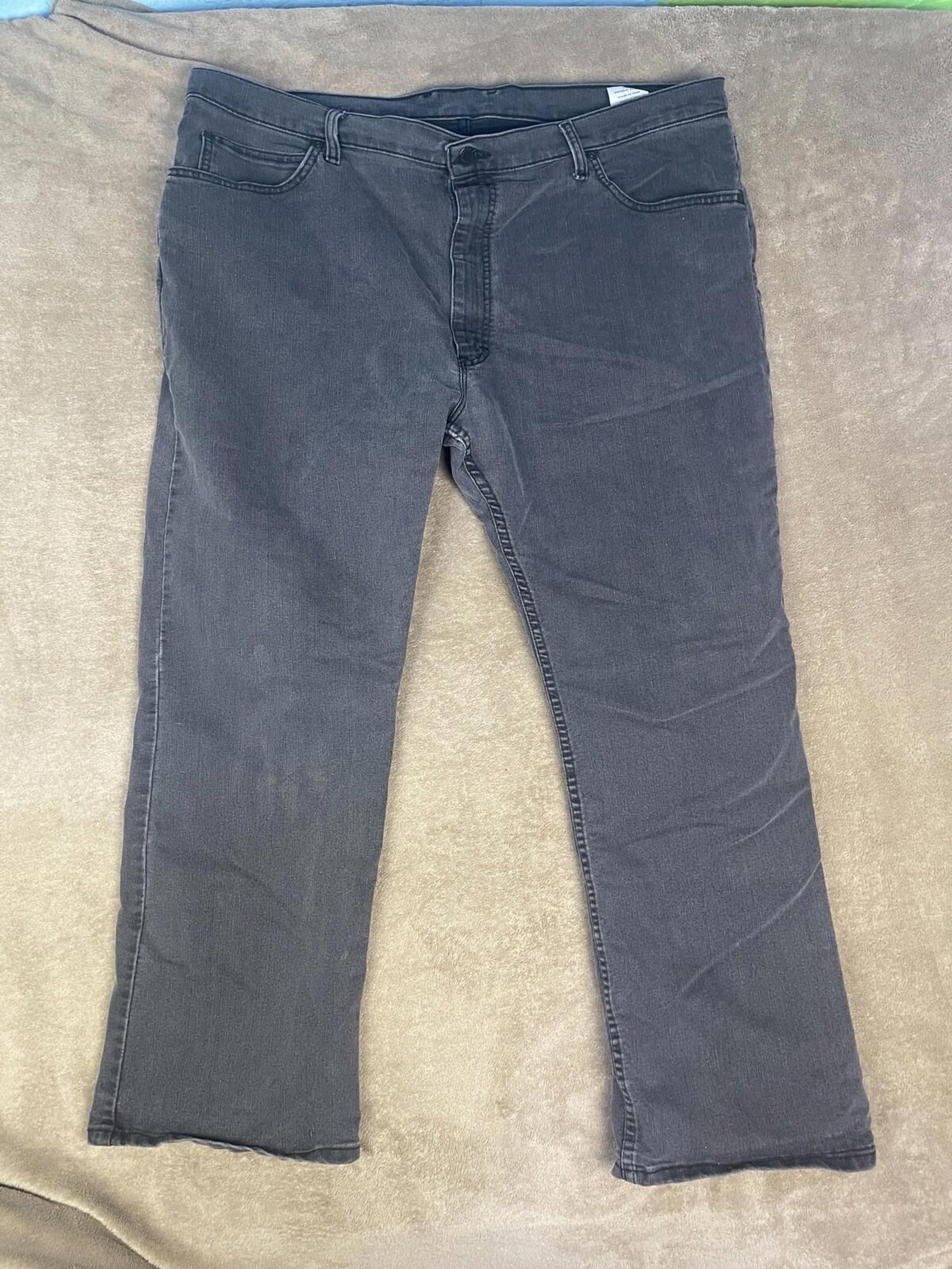 Dickies Pants 44 x 30 Black work pants Original Fit Straight Leg Mens
