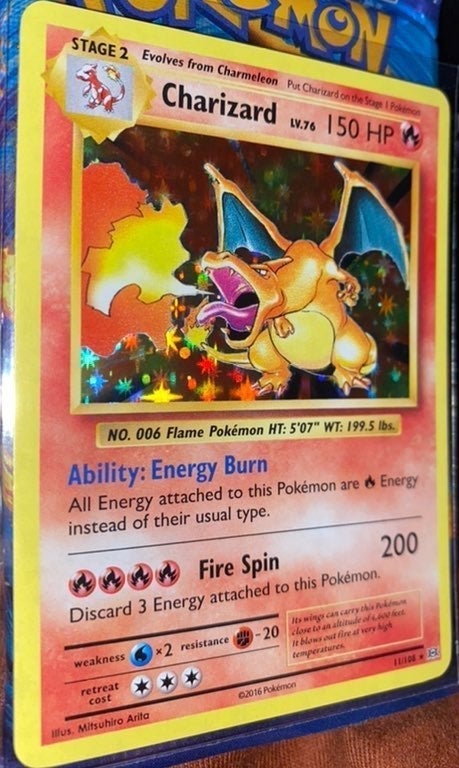 Pokémon: Charizard XY Evolutions 11/108
