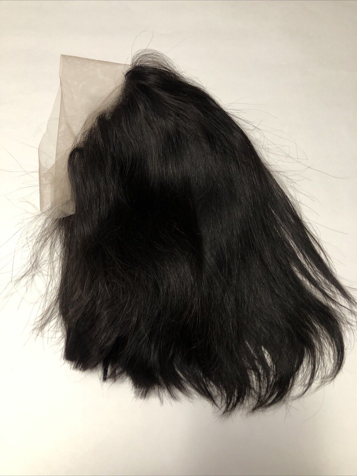 13x4 Human Hair T-Part Wig Natural Color Glueless With Strap 10 Inch Wig