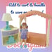 Vintage 1995 Playskool Cozy Canopy Dollhouse Bedroom Set w/Bed Table Lamp DollWe