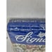 Vtg Signature 3-Piece Twin Size Sheet Set Blue & Pink Floral Polyester/Cotton