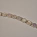 Vintage Jezlaine Sterling Silver Pink Mother of Pearl Geometric Link Bracelet
