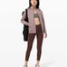 Lululemon Scuba Hoodie Light Cotton Fleece - Heathered Violet Verbena - Size 6
