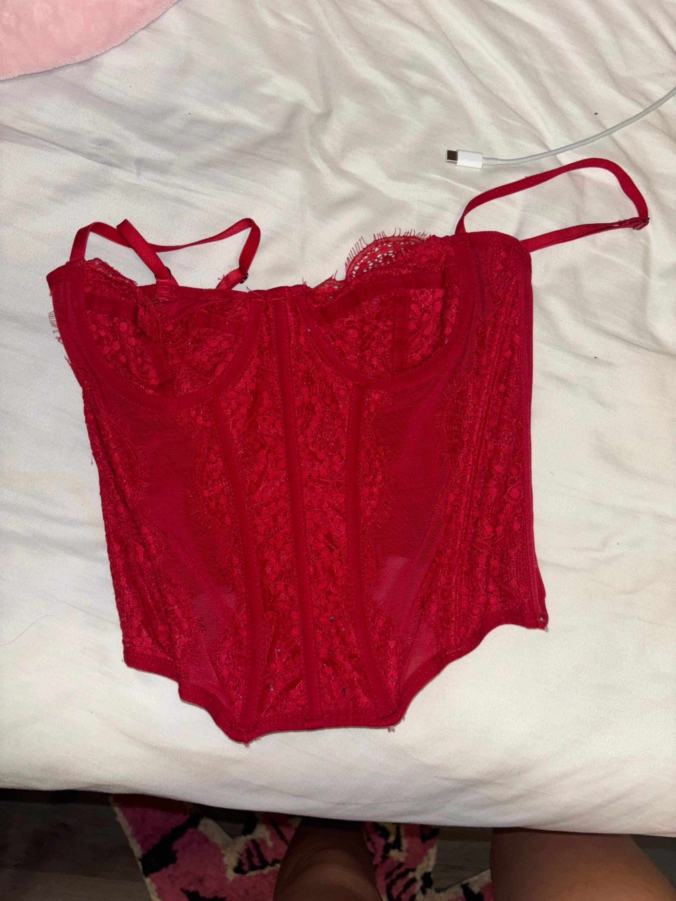 Red Urban Outfitters Corset