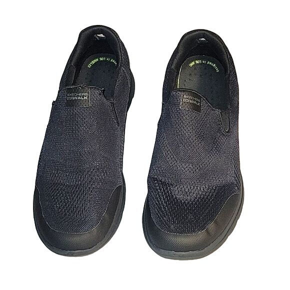 SKETCHER'S Men's Go Walk Ultra Go Slip On Shoes 13 Black Quick Fit Comfort Relax