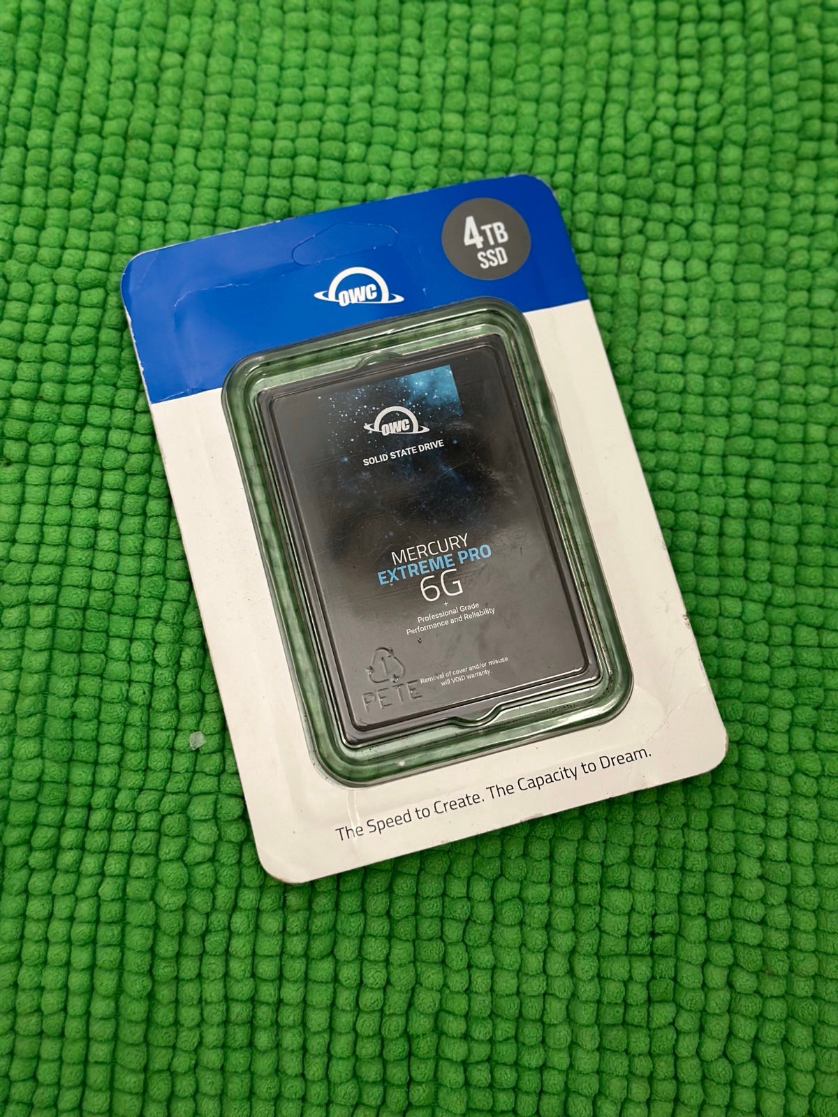 OWC Solid State Hard Drive 4TB Mercury Extreme Pro 6G SATA III 2.5 SSD Black