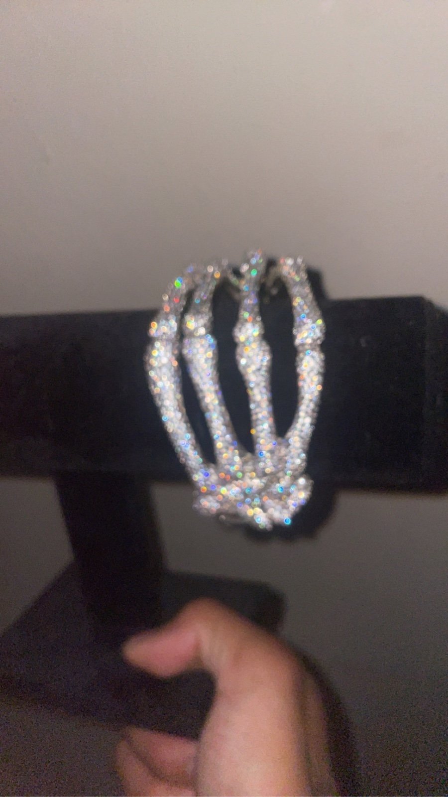 Iced skeleton bracelet (open to offers)