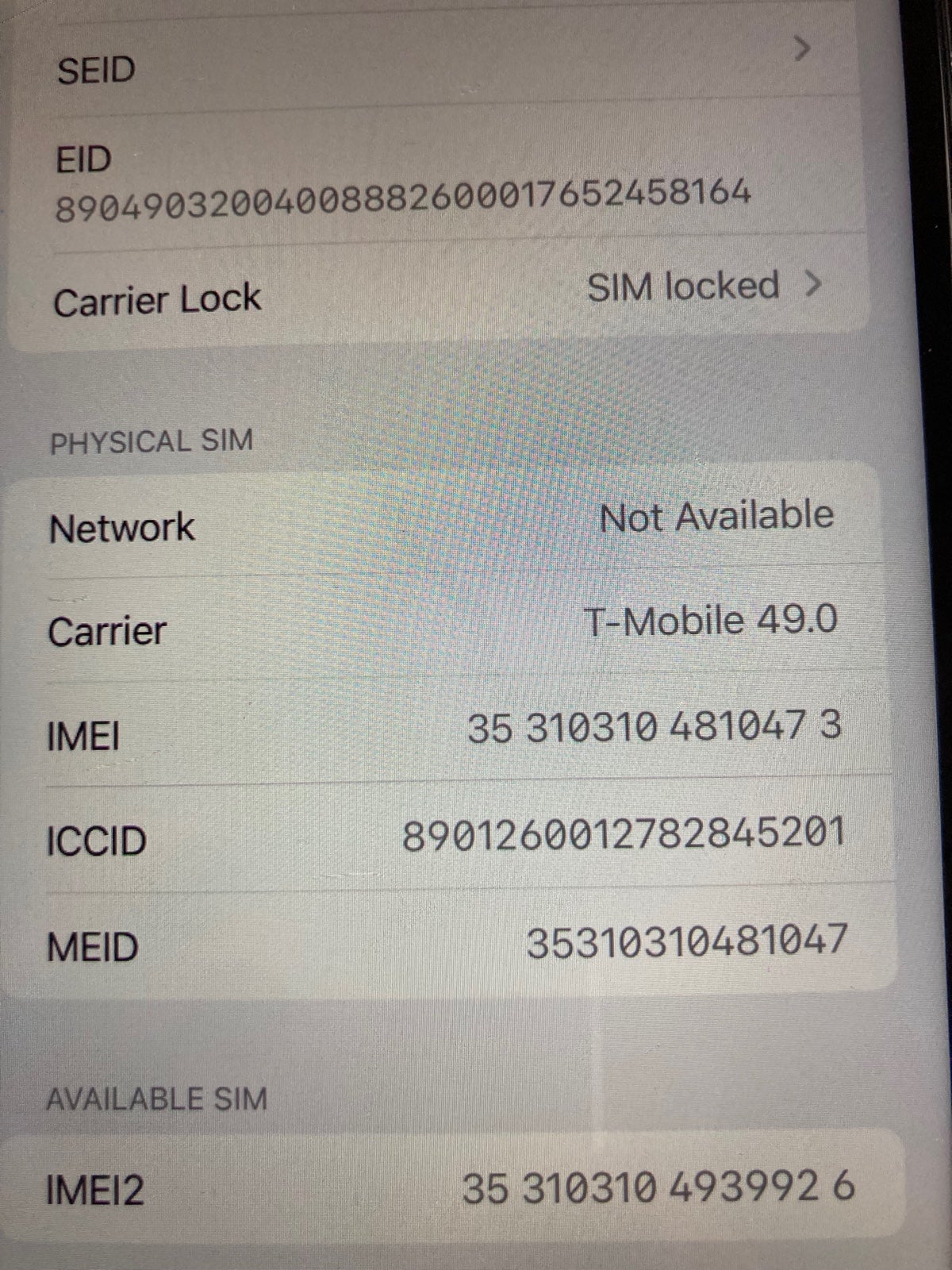 Apple iPhone XS Max 64 GB in Space Gray
