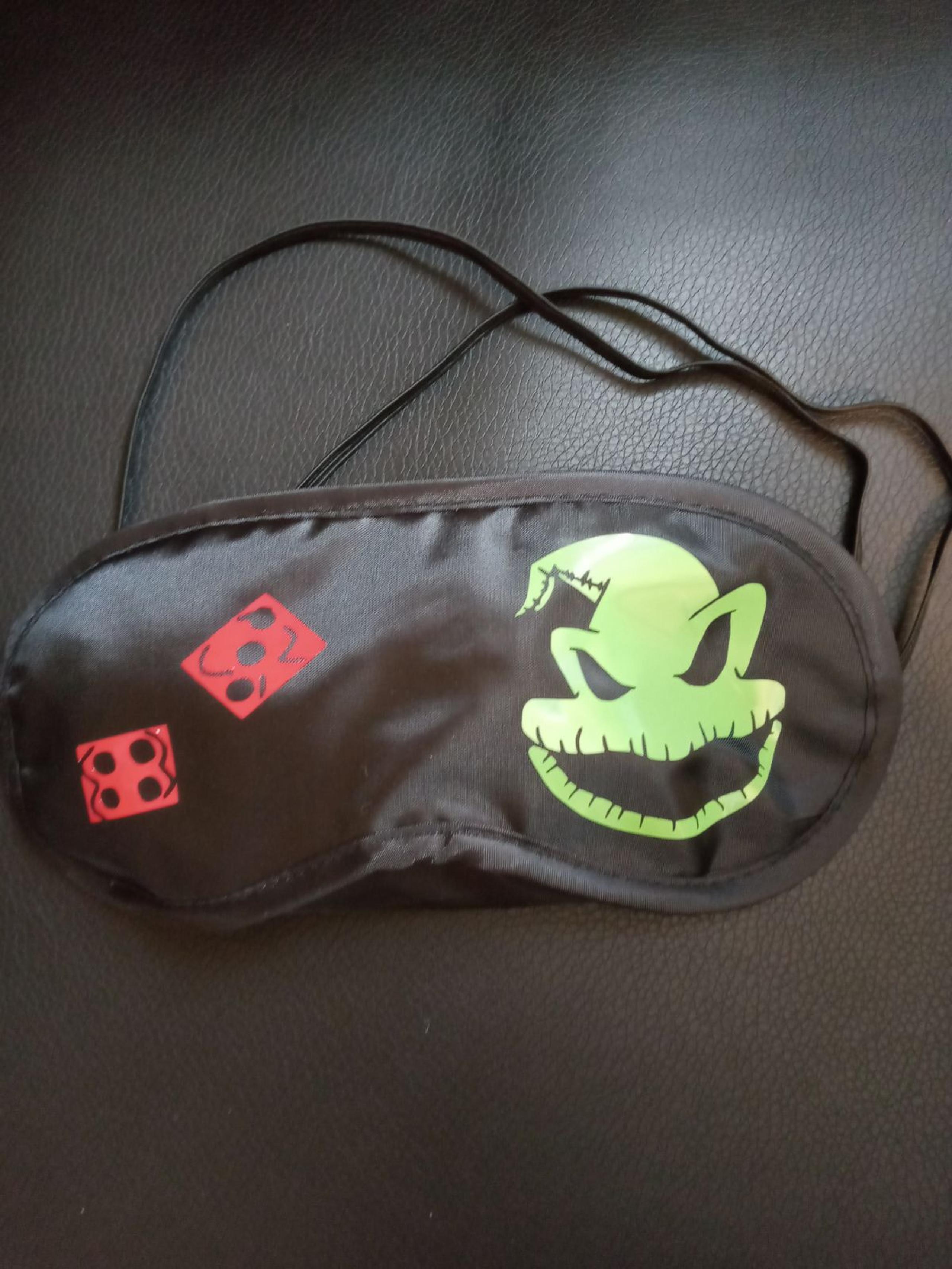 Oogie boogie eye mask