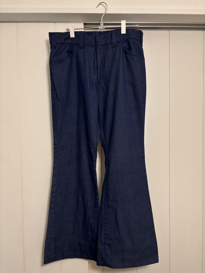 Flare denim, indigo, vintage, used